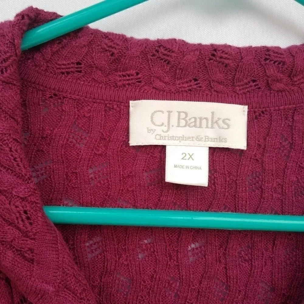 CJ Banks Sweater